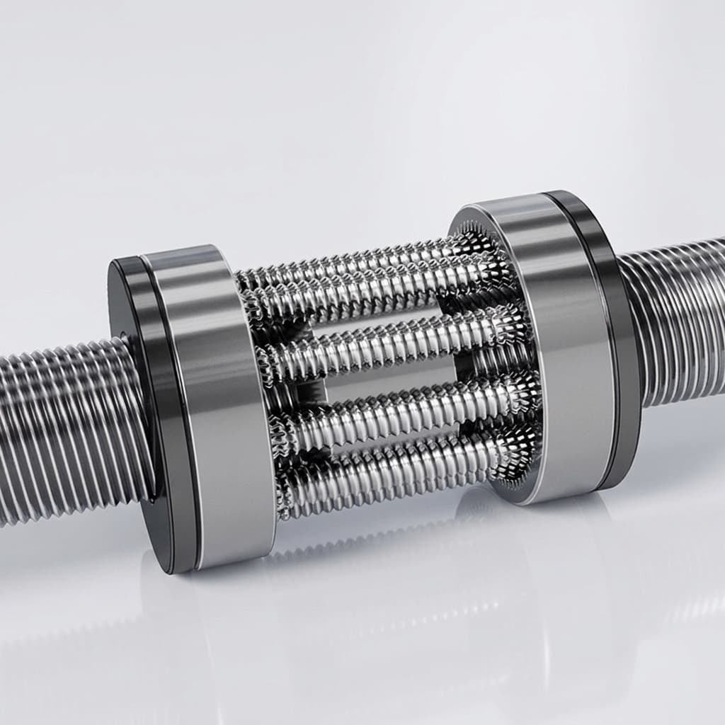 Planetary roller screw housing reference visual for actuator-side interface planning