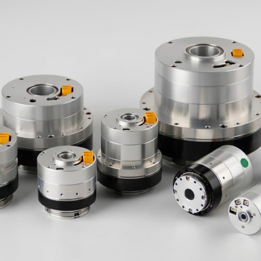 Robot joint module reference visual for actuator interface and pilot-handoff planning