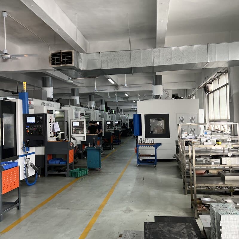 CNC machining cells and material staging for reviewed motion hardware routing